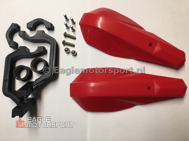 Handkappen set Rood